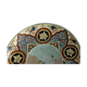 Assiette thoune faience suisse emaux  decor paysage debut 20 eme