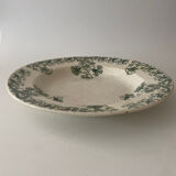 4 green BFK nasturtium plates
