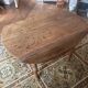 Table ronde en bois