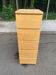 Scandinavian wooden chest of drawers with 5 drawers.