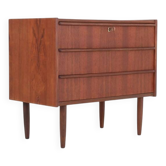 Commode en teck des années 50 / meuble de rangement / design danois moderne / années 1960
