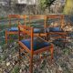 Série 4 chaises scandinaves