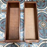 2 old furniture drawers 40s