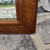 Beveled mirror cabinet mirror