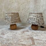Paire de lampes de chevet