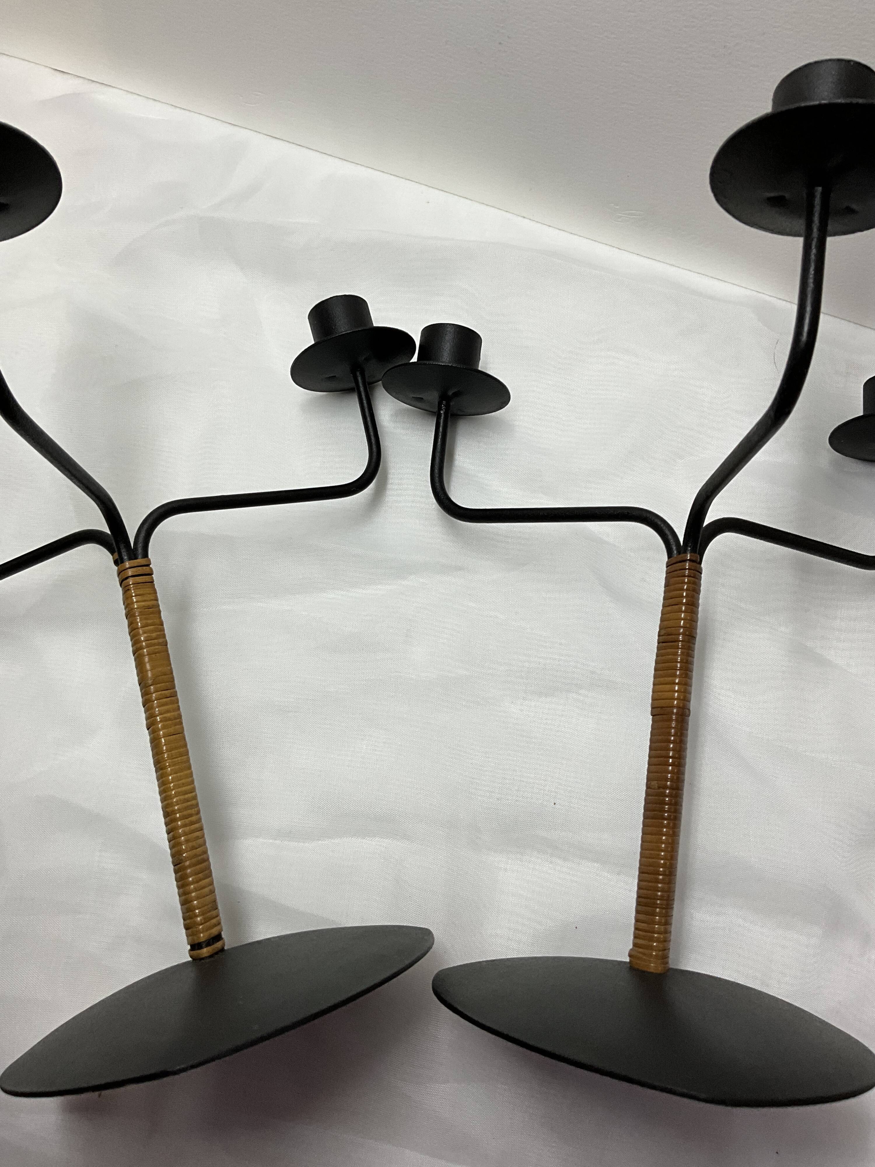 Set of two Laurids Lonborg candle holders.