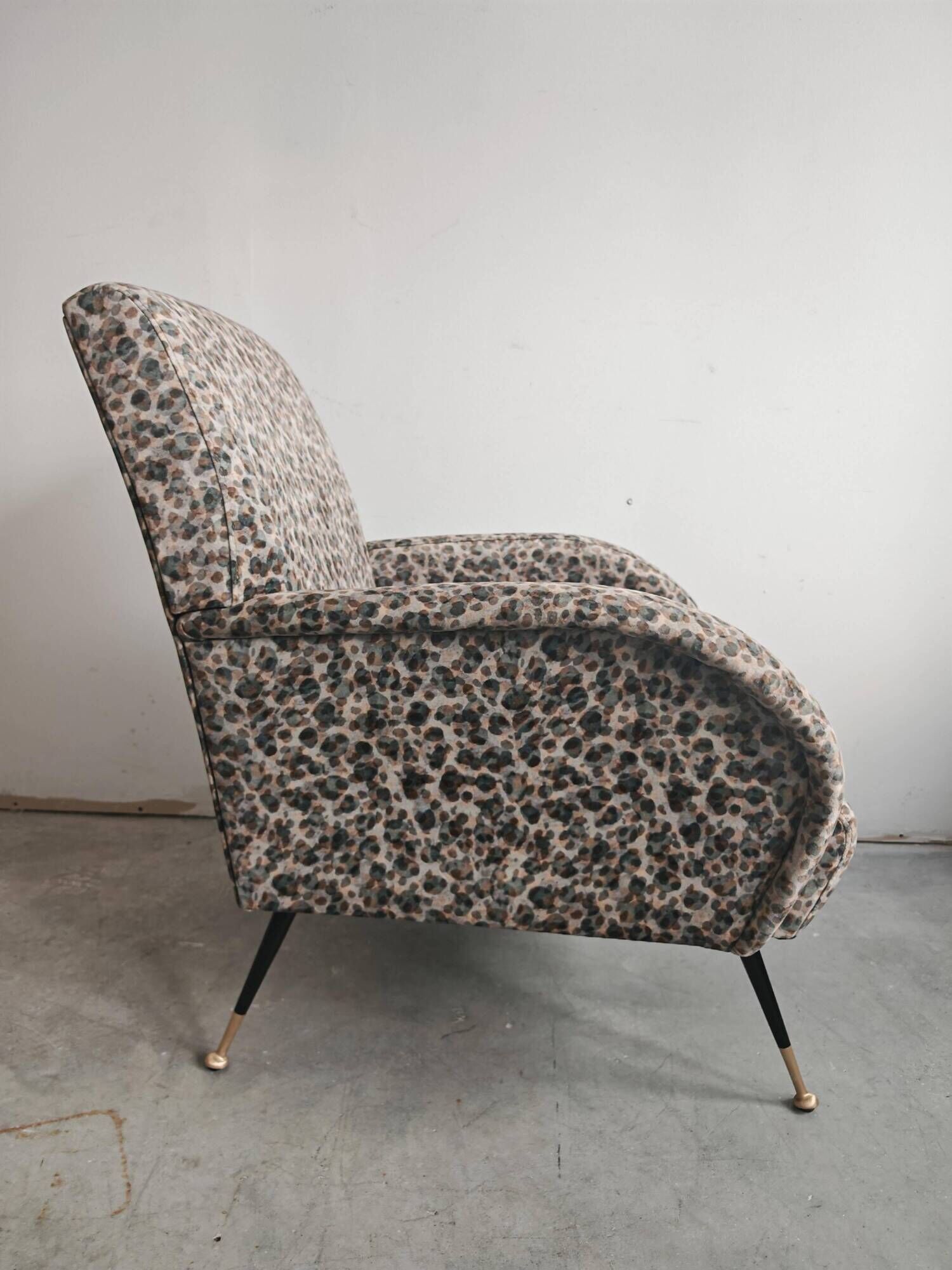 Pair of Mid Century Modern armchairs by Marco Zanuso from the 1950s.