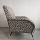 Pair of Mid Century Modern armchairs by Marco Zanuso from the 1950s.