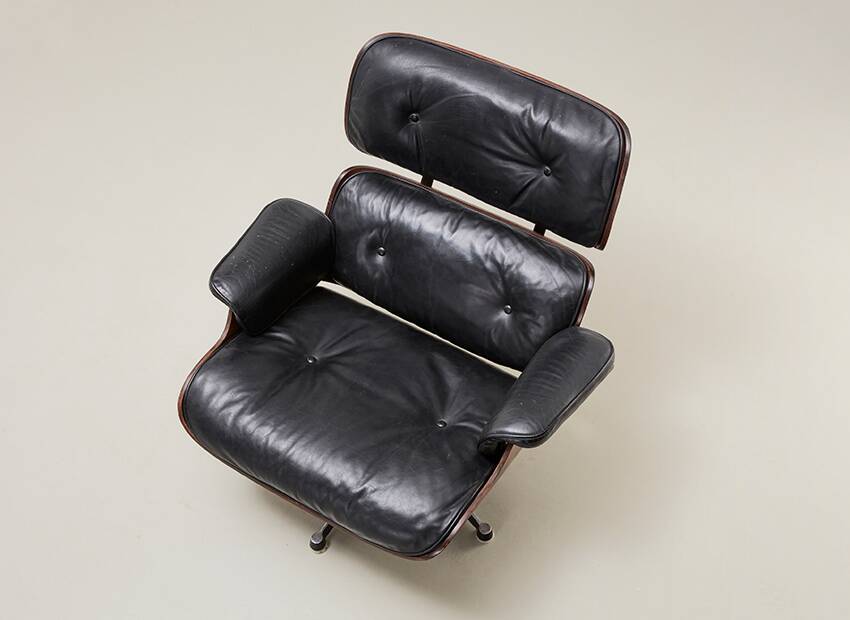 Charles & Ray Eames Lounge Chair Model 670 for ICF Italy 1960s/70s