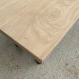 Solid oak monastery farmhouse coffee table