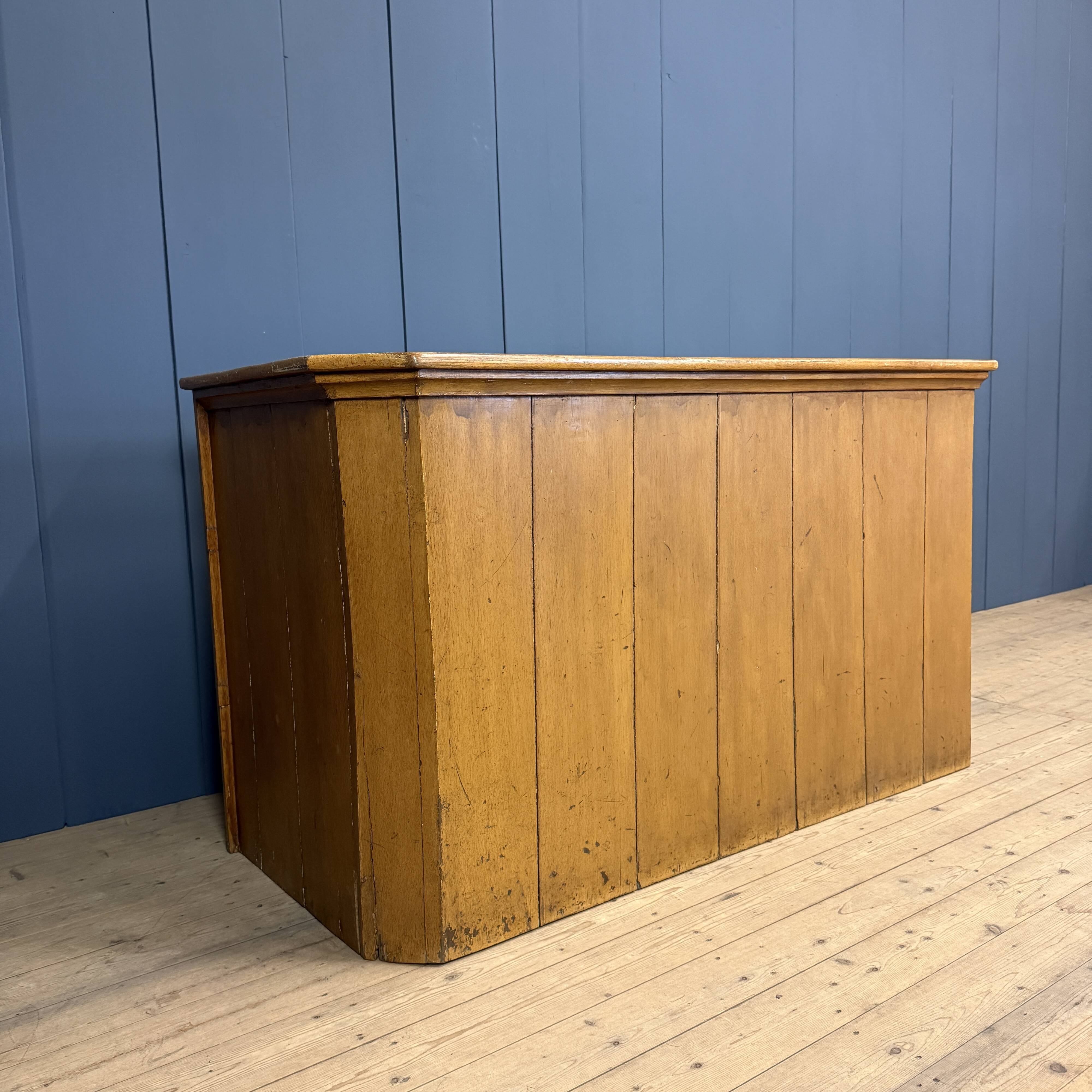 Antique painted Dutch counter