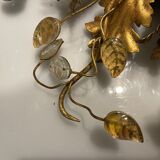 Murano glass flower flush mount, 1960s