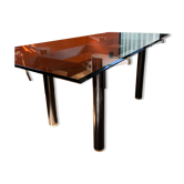 Glass dining table