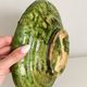 Old Tamegroute bowl, green glazed ceramics, pottery, catch-all.