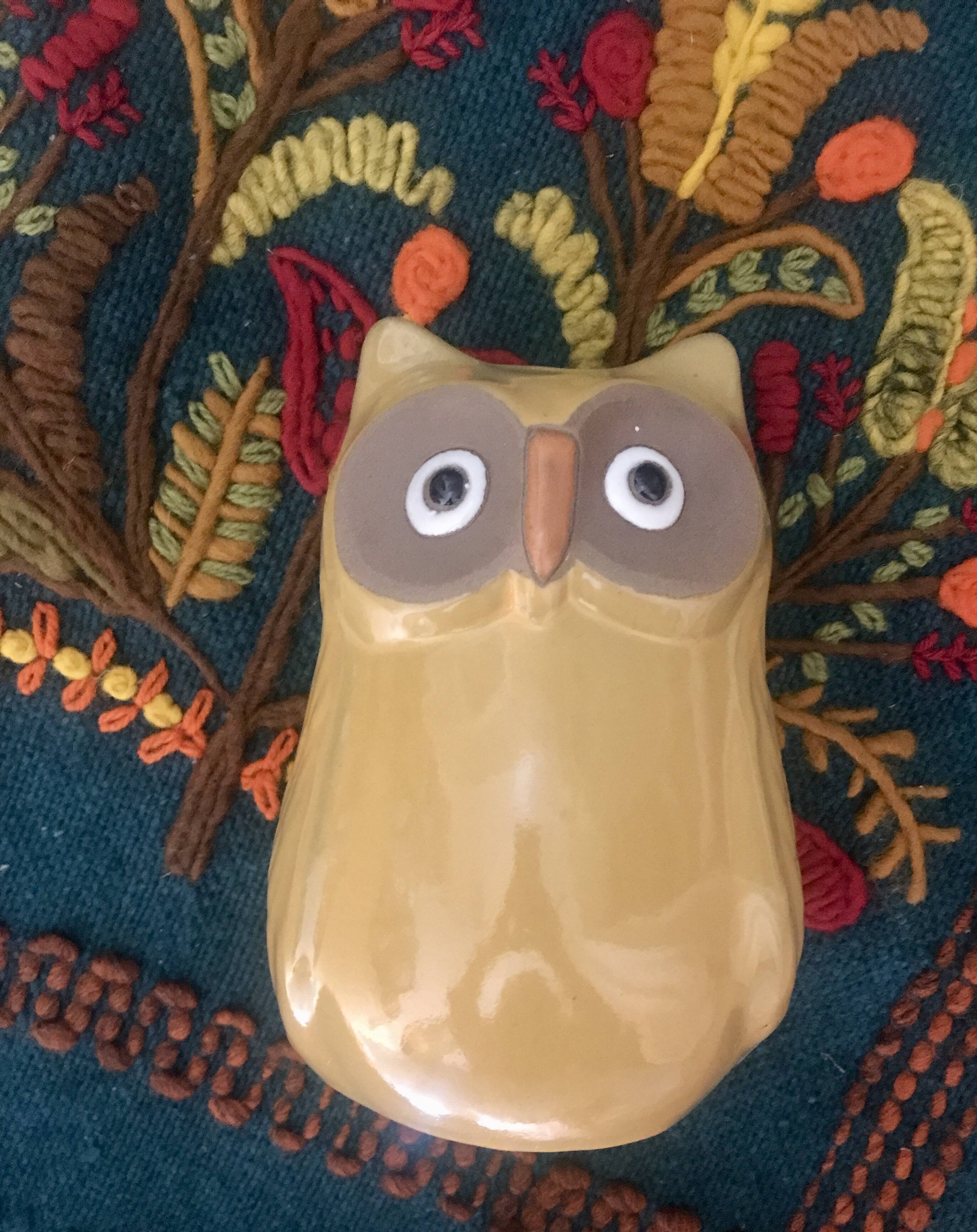 Terracotta owl