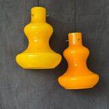 Massimo Vignelli Pendant Lights for Gino Vistosi, Murano 1960s