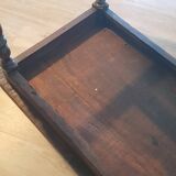 Wooden table with turned legs
