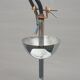 Sputnik 1970 triplet globes opal glass