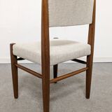Set of 4 Danish teak chairs from the 60s and 70s