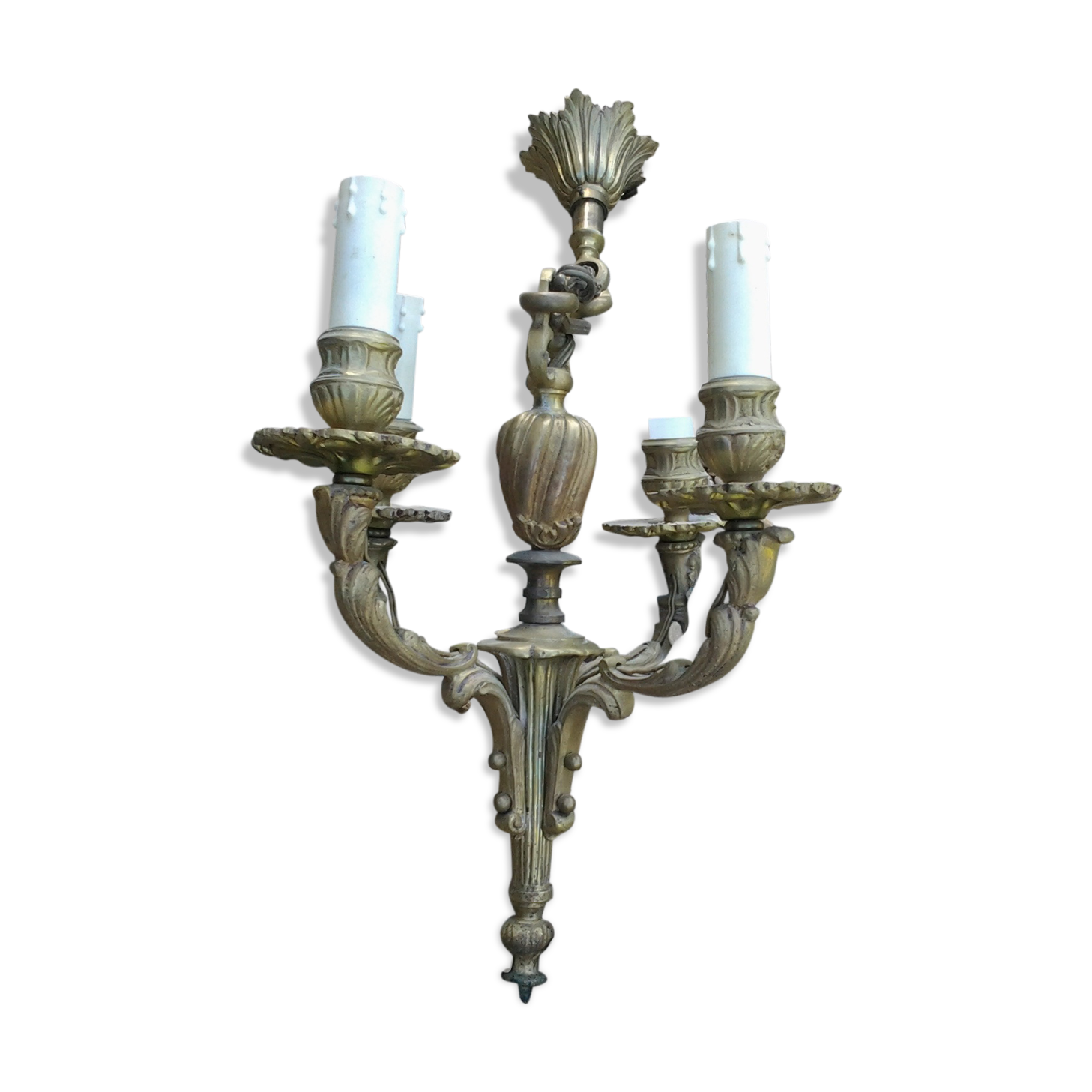 Bronze chandelier