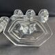 Pair of crystal candlesticks – Bernard Schott – Hellert (Moselle)