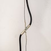 Italian hanging lamp in Murano glass from Vistosi, 1960s