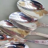 Silverplated cutlery : spoons, forks, teaspoons