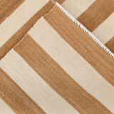 8x10 Beige & Bronze Contemporary Kilim Rug, 229x311Cm SK 35061