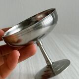 6 coupelles sur pied en inox MAT style Letang Remy