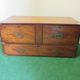 Commode bateau ancienne en acajou massif
