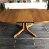 Vintage extendable table Baumann 1970s