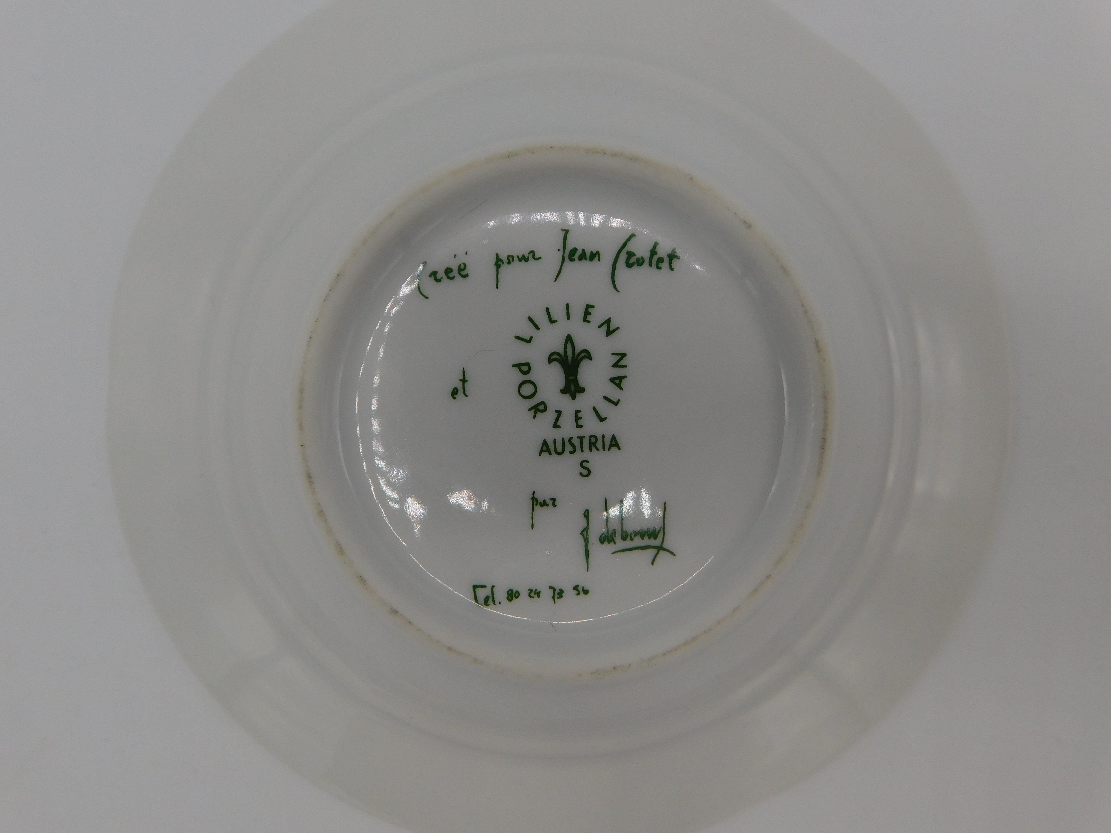 Ashtray by Lilien Austria for Levernois