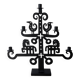 Wrought iron candlestick - height 53 cm