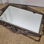 Miroir bizauté Art Nouveau (69X47cm)
