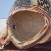 Old african culture berbere - Kabyle Clay Pottery Vessel early XX century