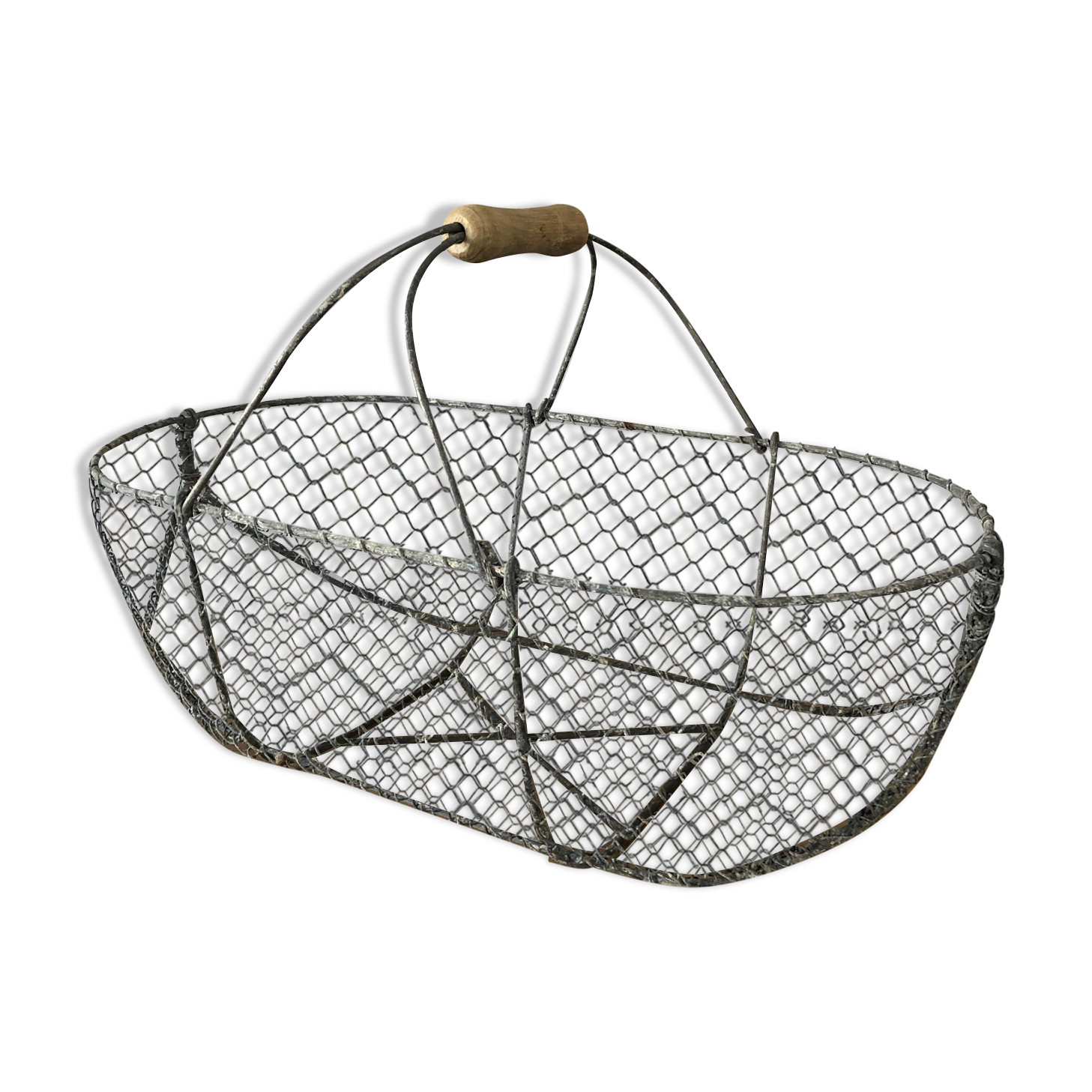 Old apple basket