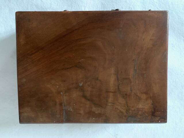 Boîte De Peintre Ancienne En Bois - Artisanale - Sans Palette - UK