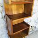 Vintage straight wall shelf, Scandinavian teak style, Circa 70's