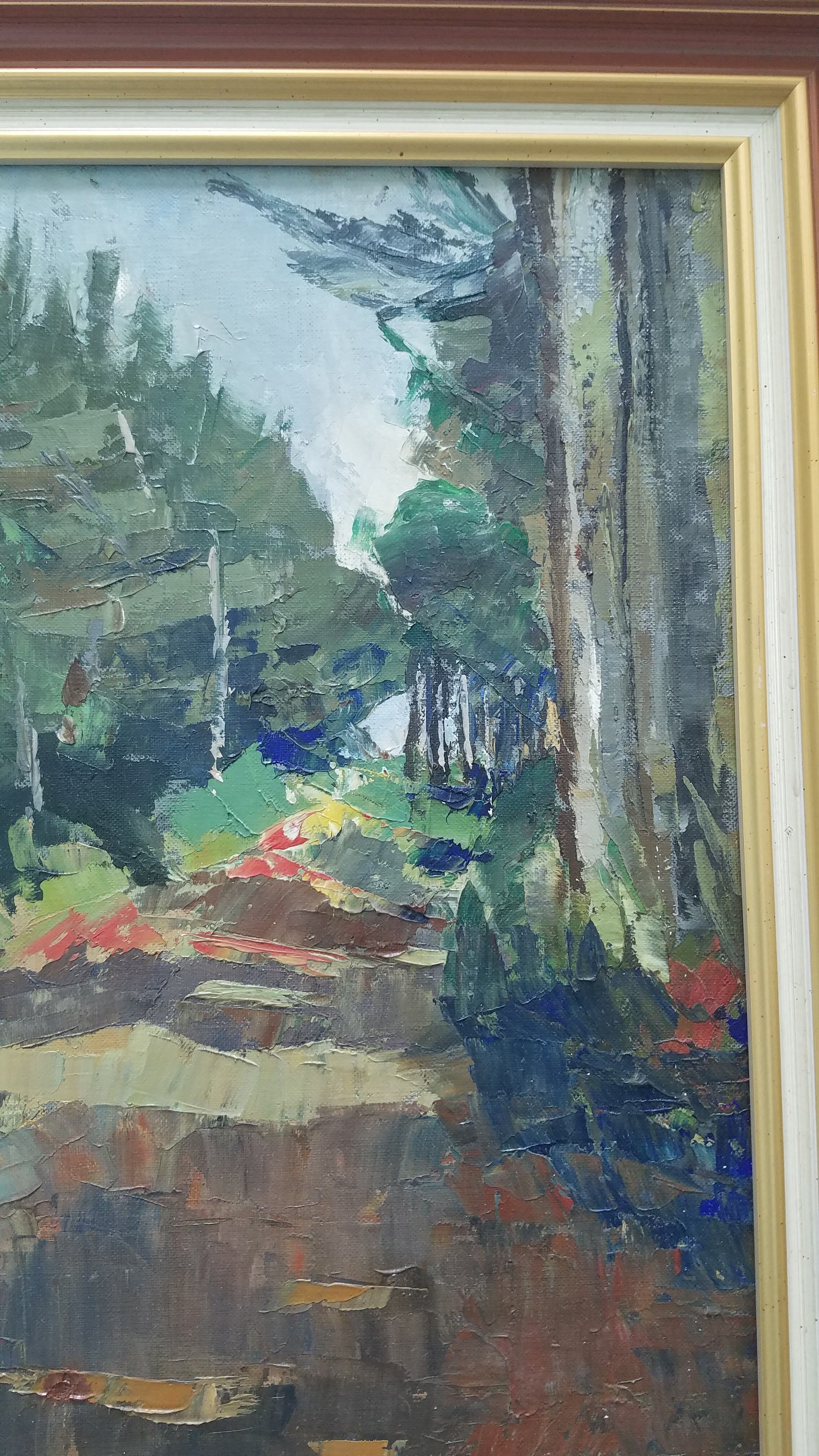 Oil painting on canvas