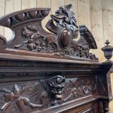 2-part Renaissance oak sideboard, 19th century work