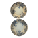 2 flat plates, iron earth snowball, St Amand