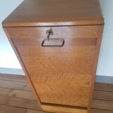 Furniture with a sliding drawer