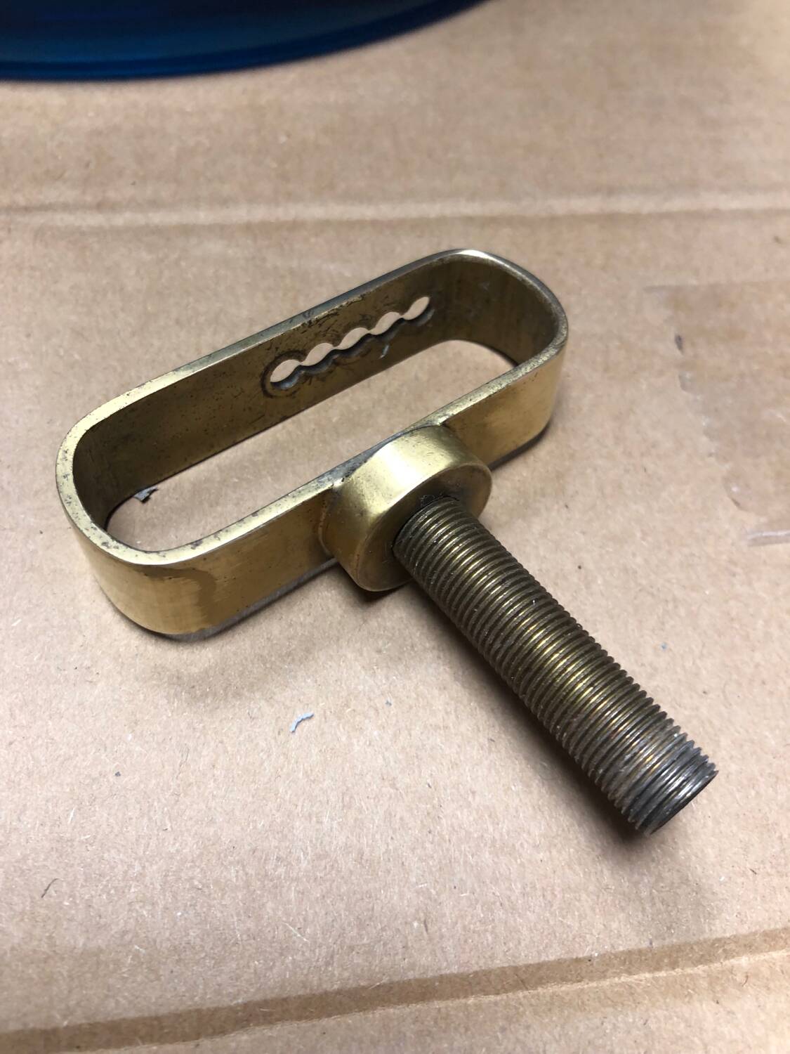 Brass and glass pendant light by Hans Agne Jakobsson 1970