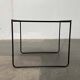 Postmodern perforated metal nesting side table from Ikea, 1980s.