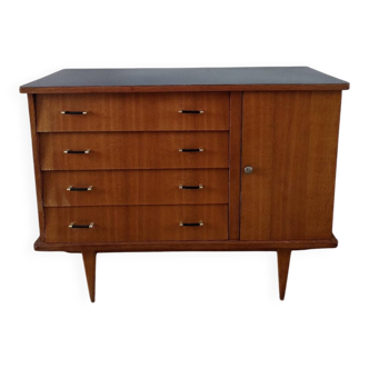 Vintage 1960s chest of drawers