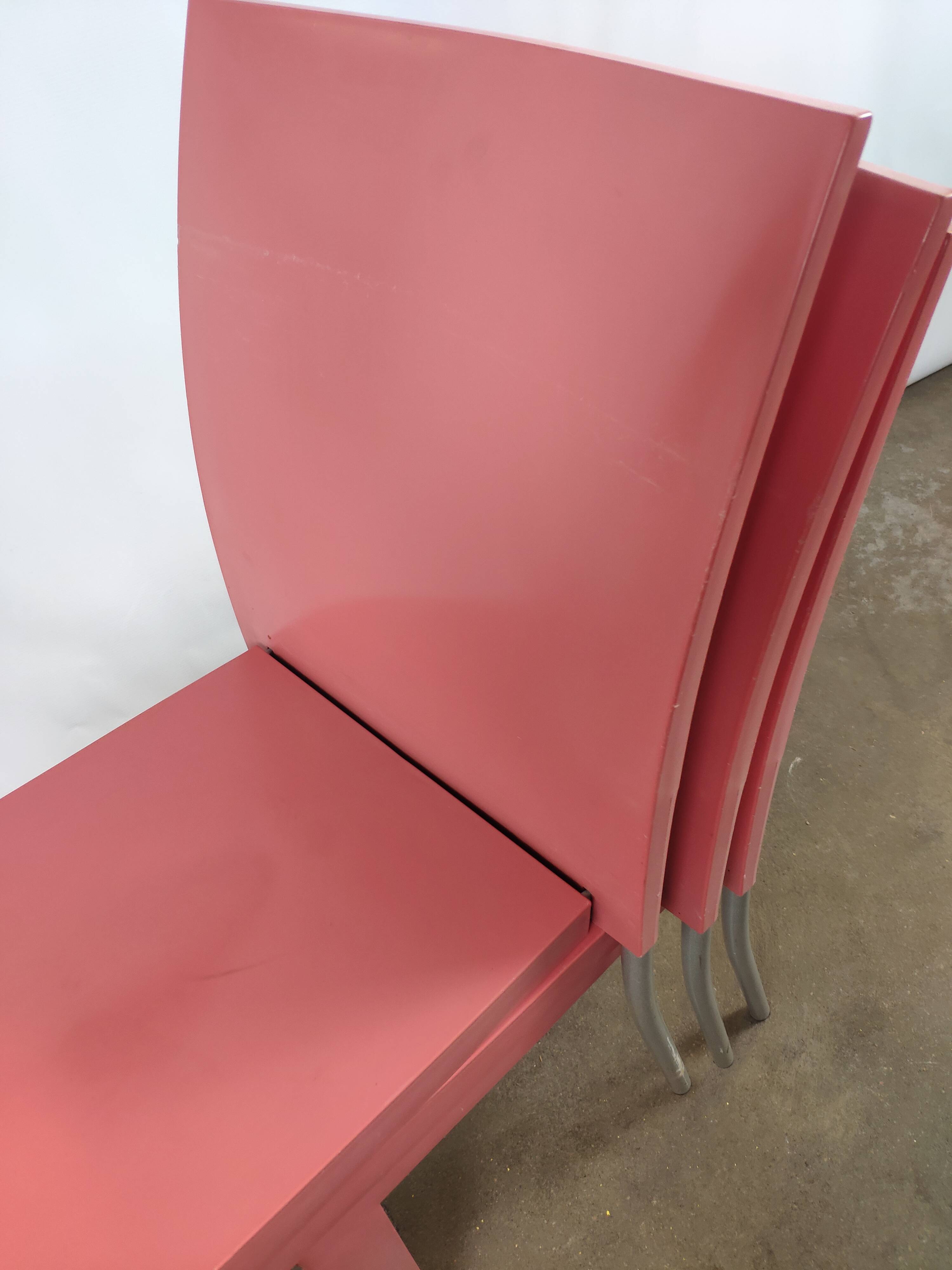 3 Starck chairs by Kartell