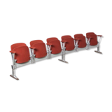 Banc Castelli Piretti Axis 3000 6 places rouge