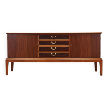 Enfilade en acajou, design danois, années 1970, production : Danemark