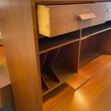 Danish teak secretary desk, 1960