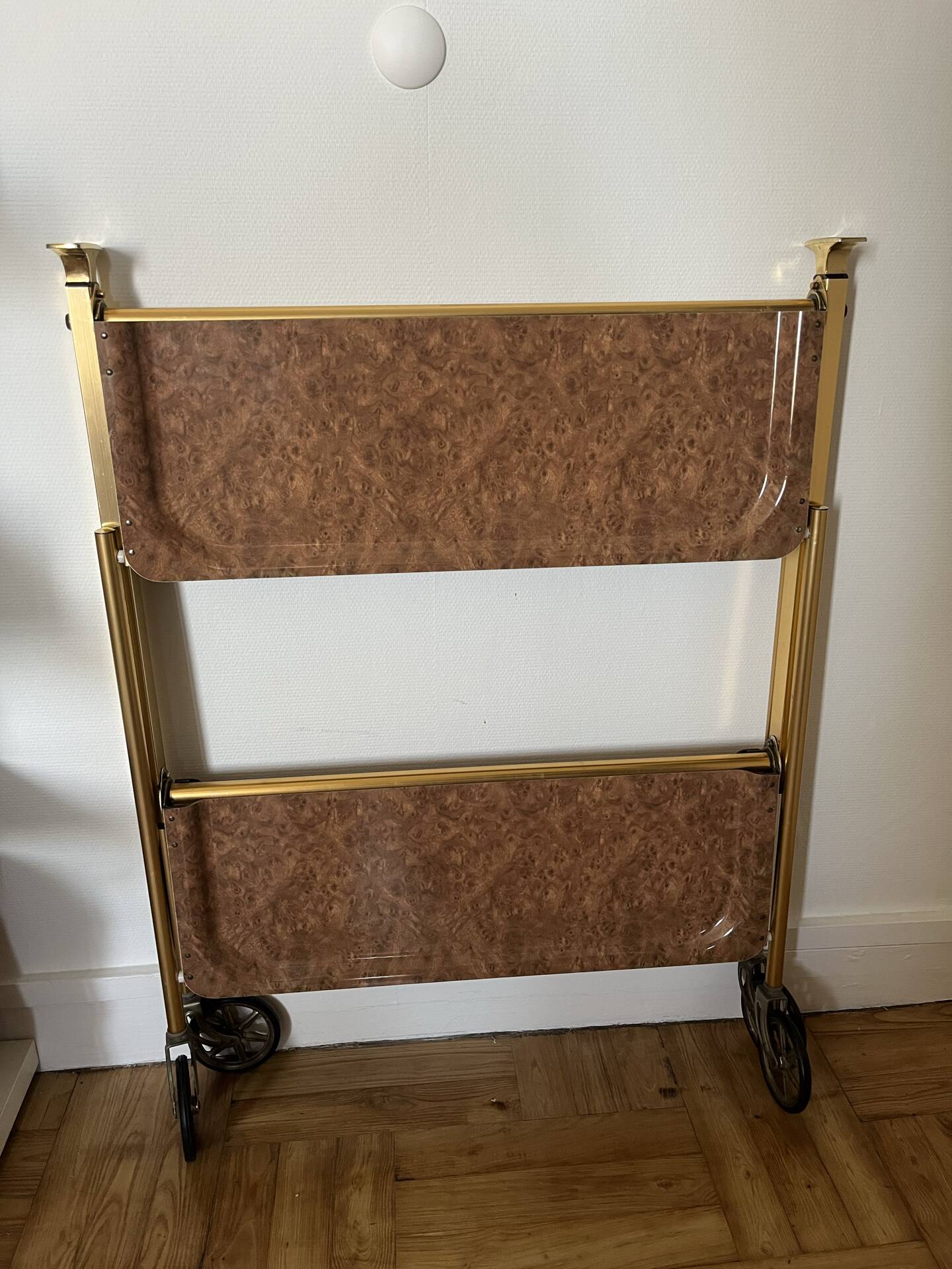 Folding serving table Platax in superb vintage condition.